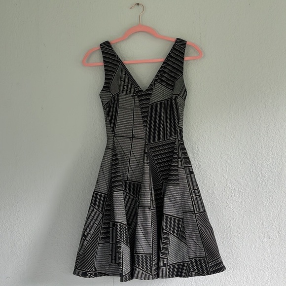 Open Ceremony Geometric Print Dress Size 0 - Picture 5 of 9